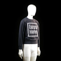 Sweatshirt - Black & White - Size S