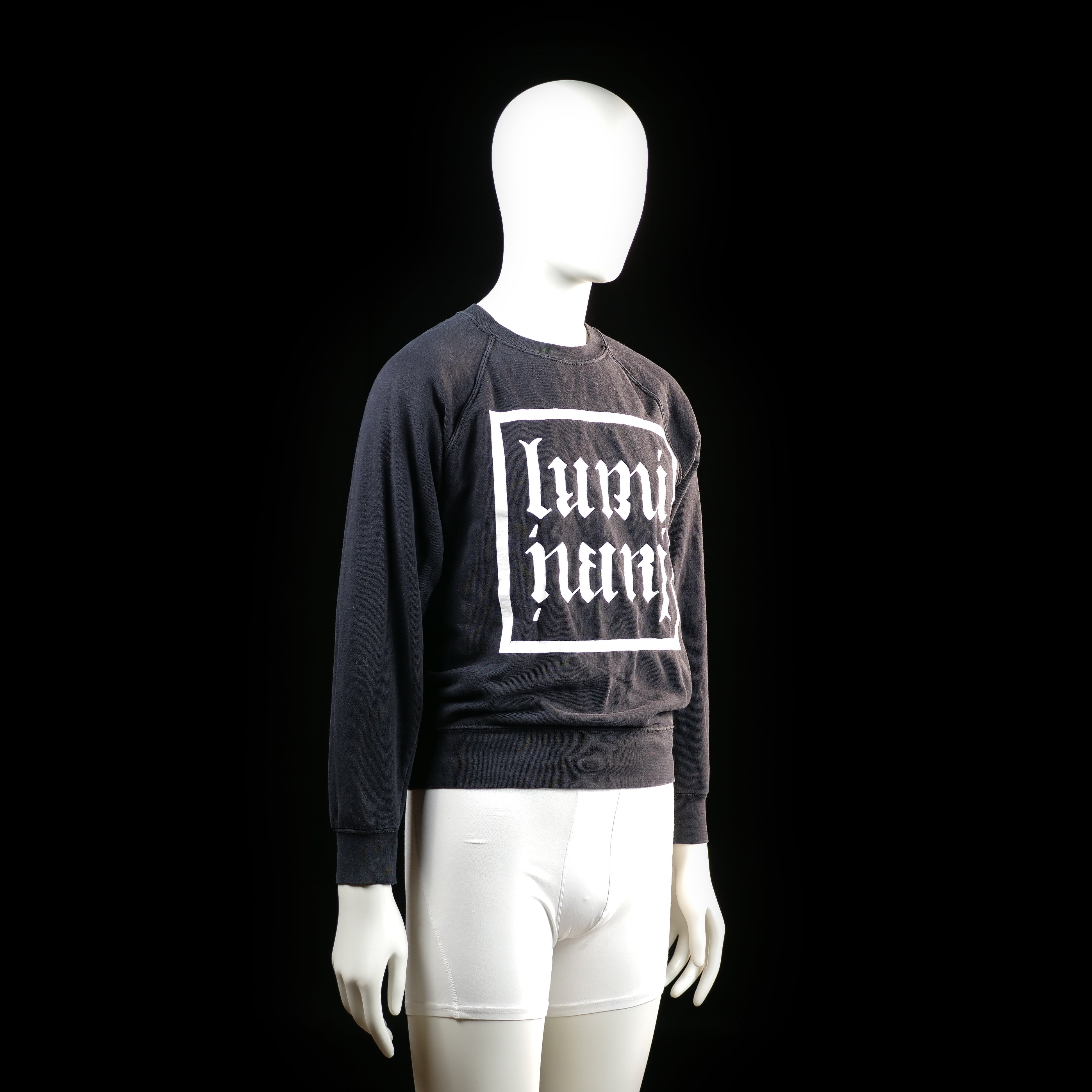 Sweatshirt - Black & White - Size S
