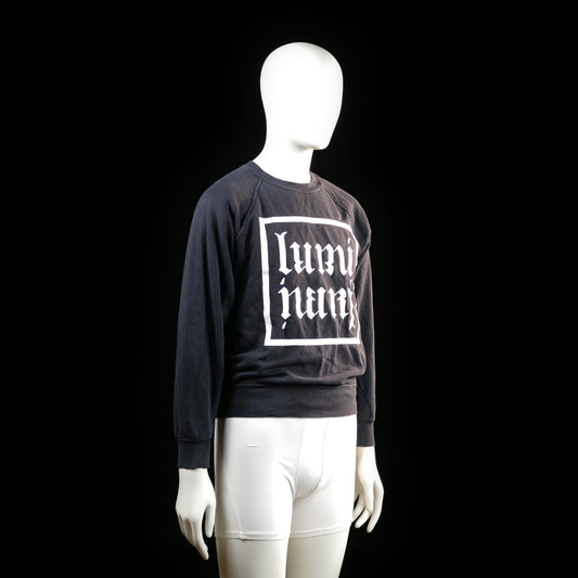 Sweatshirt - Black & White - Size S