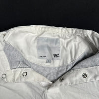 Shirt - White & Navy - Size L