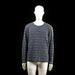 Jack & Jones - Long-sleeve top - Multicolored - Size XL - Long-sleeve top with horizontal multicolor stripe pattern and a round neckline. Features a small chest pocket on the left side.