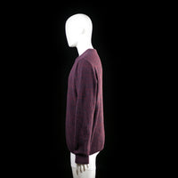 Sweater - Burgundy & Navy - Size L