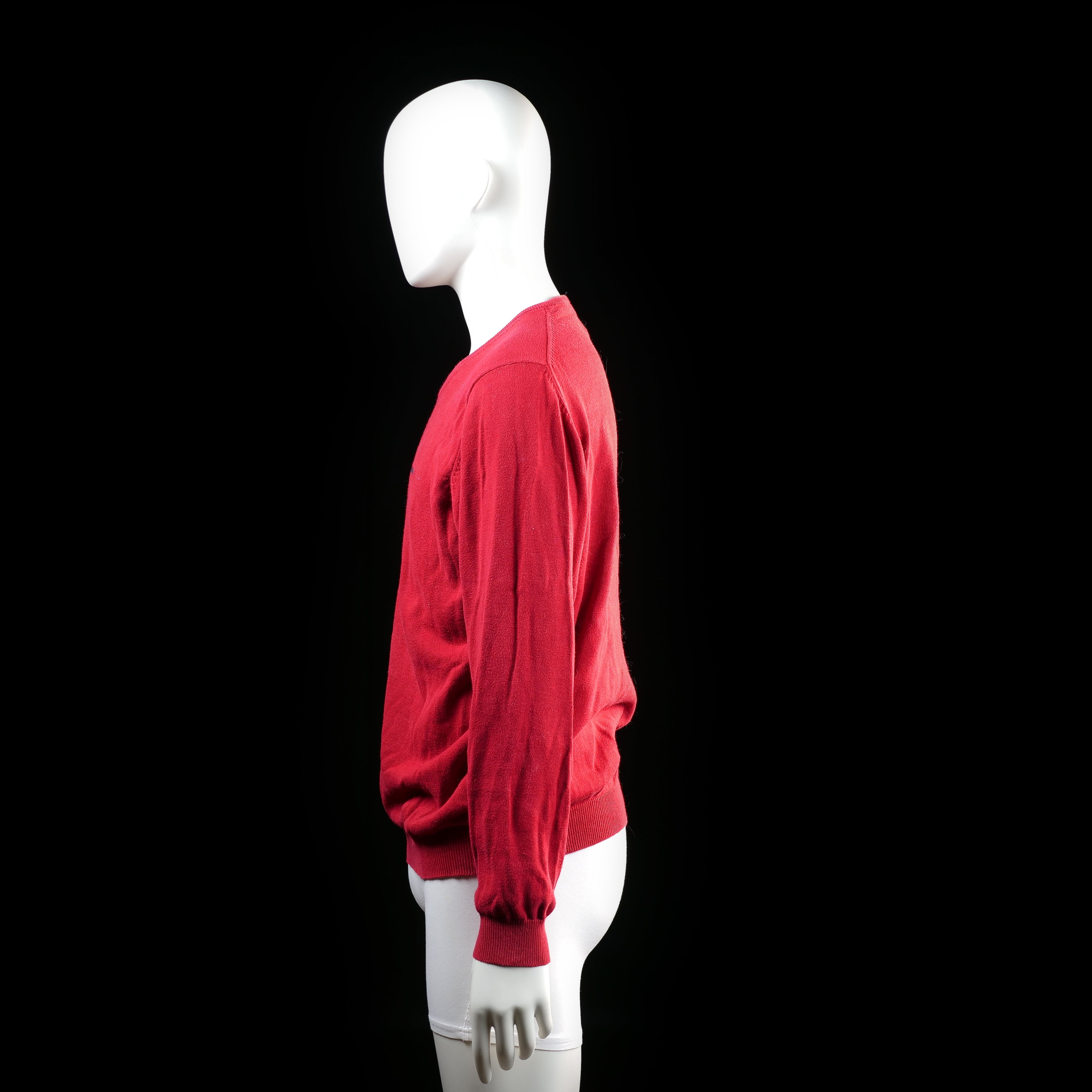 Sweater - Red & Navy - Size M