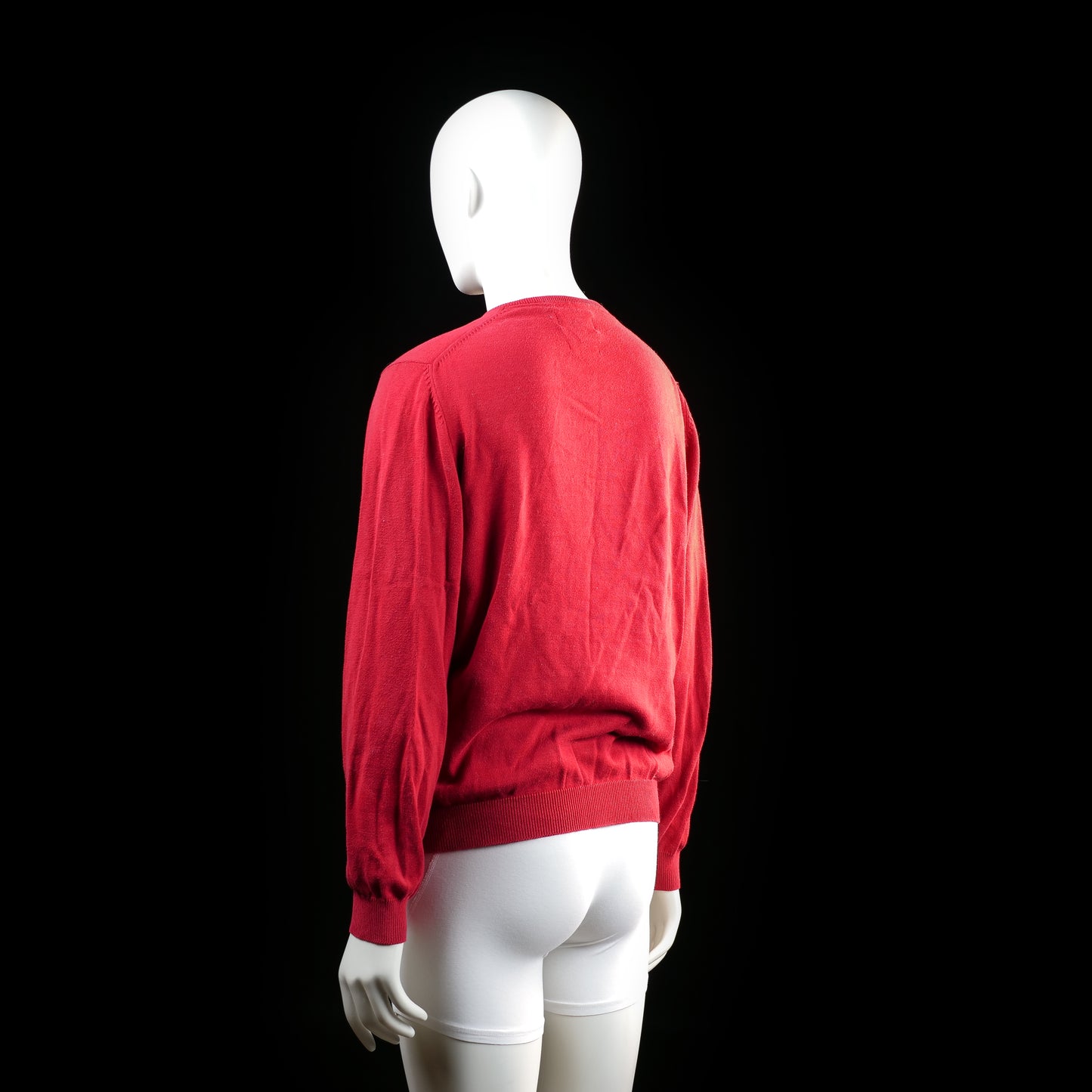 Sweater - Red & Navy - Size M