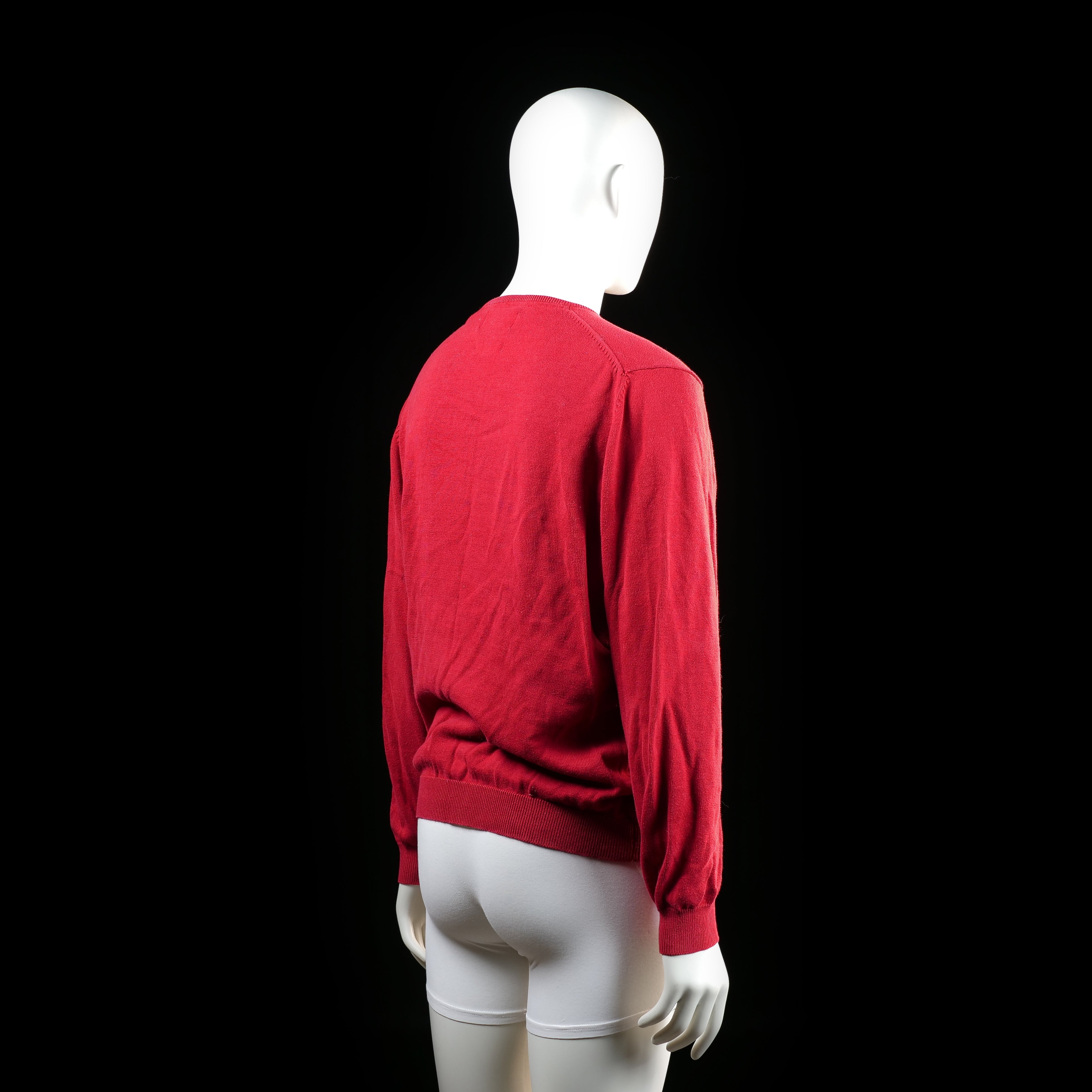 Sweater - Red & Navy - Size M