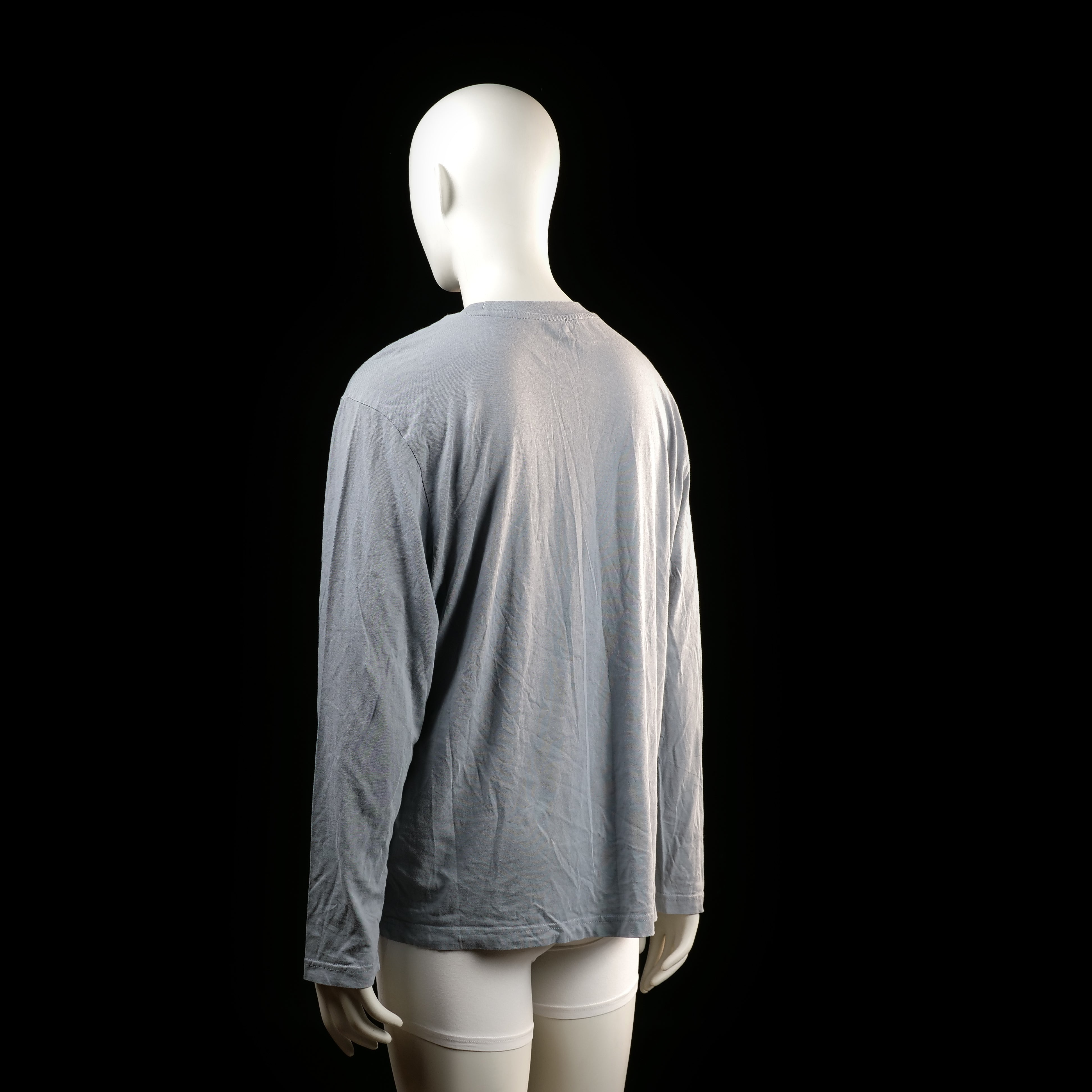 Long-sleeve top - Light Gray - Size L