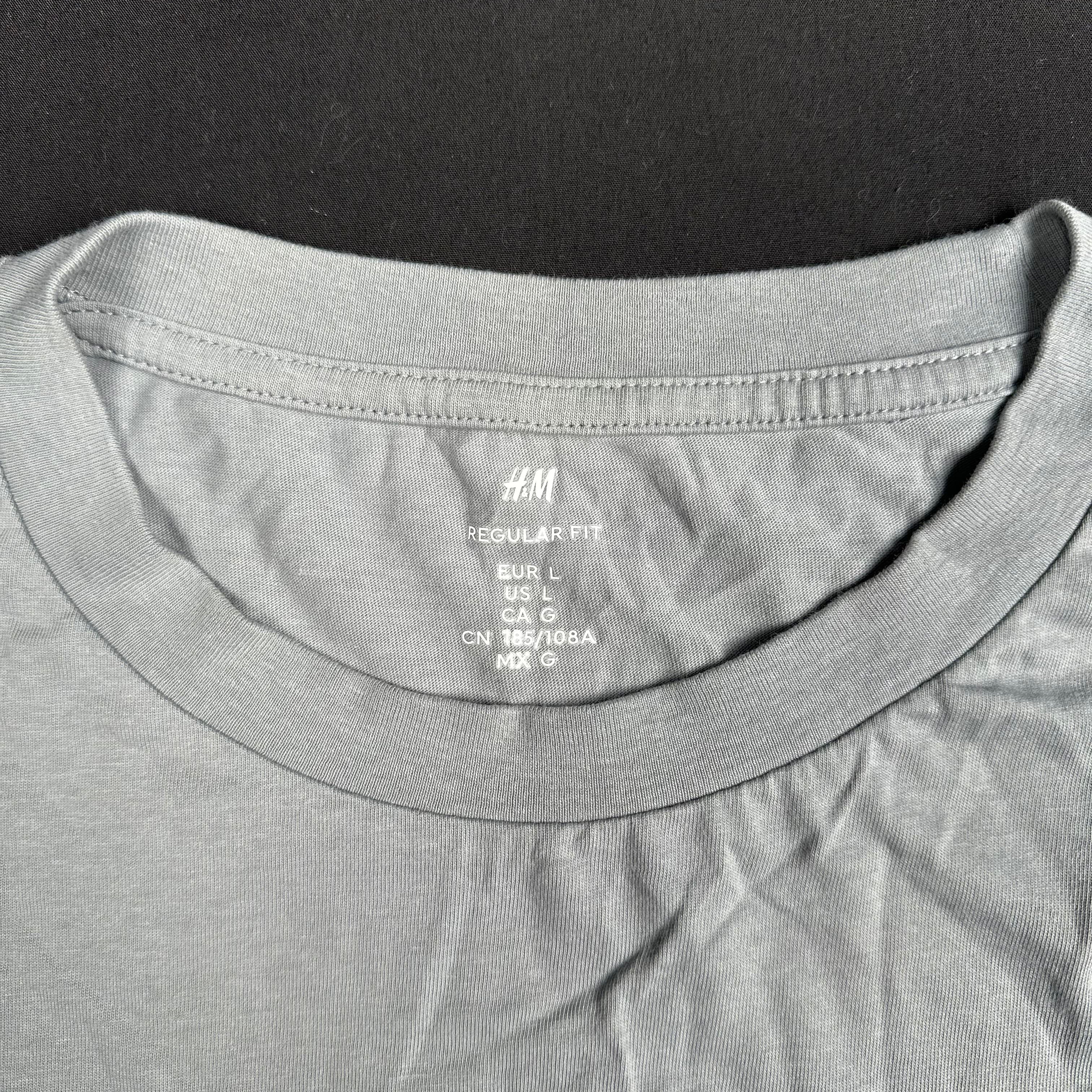 Long-sleeve top - Light Gray - Size L