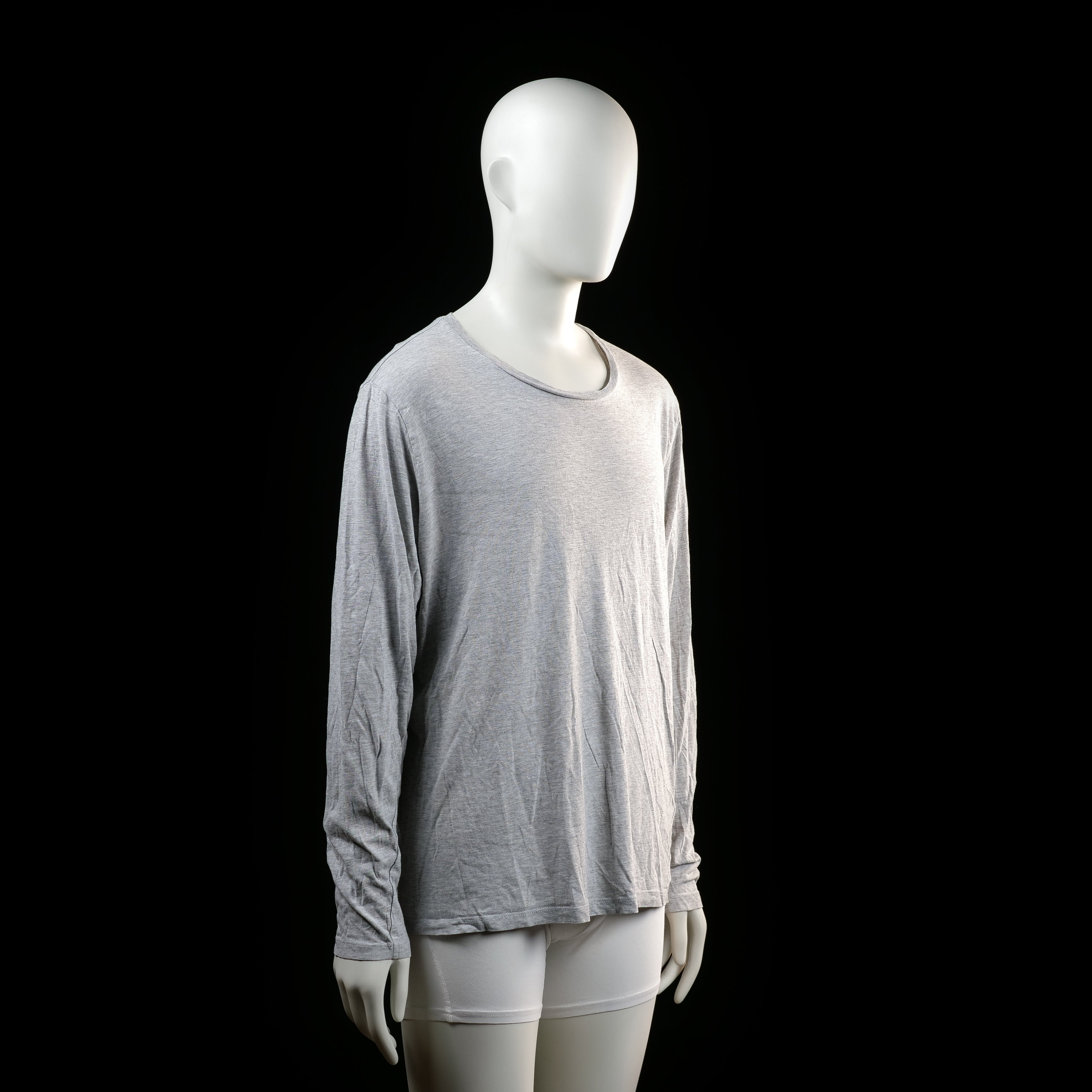 Long-sleeve top - Light Gray - Size XL