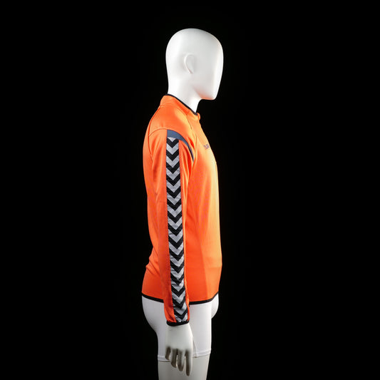 Sports top - Orange & Black - Size 176