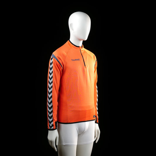 Sports top - Orange & Black - Size 176