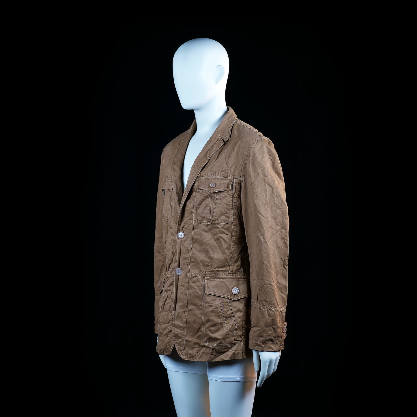 Safari jacket - Camel - Size 52
