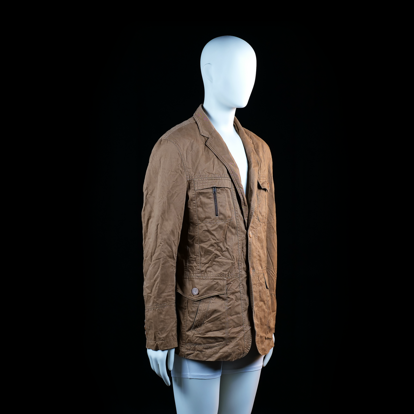 Safari jacket - Camel - Size 52
