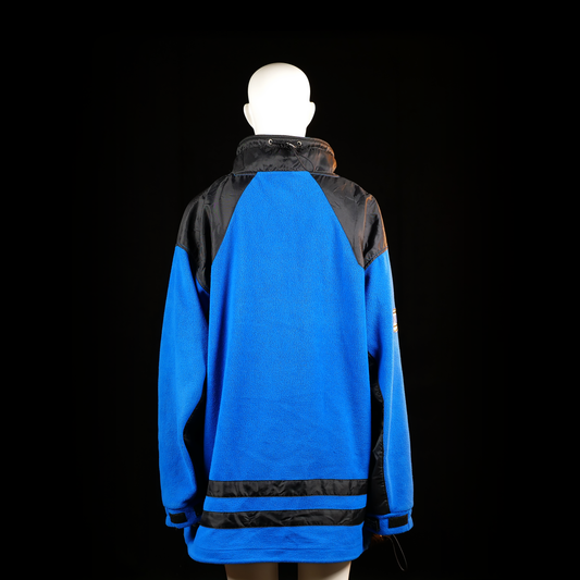 Fleece jacket - Light Blue & Black - Size XXXXL