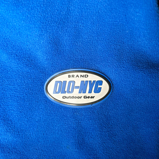 Fleece jacket - Light Blue & Black - Size XXXXL