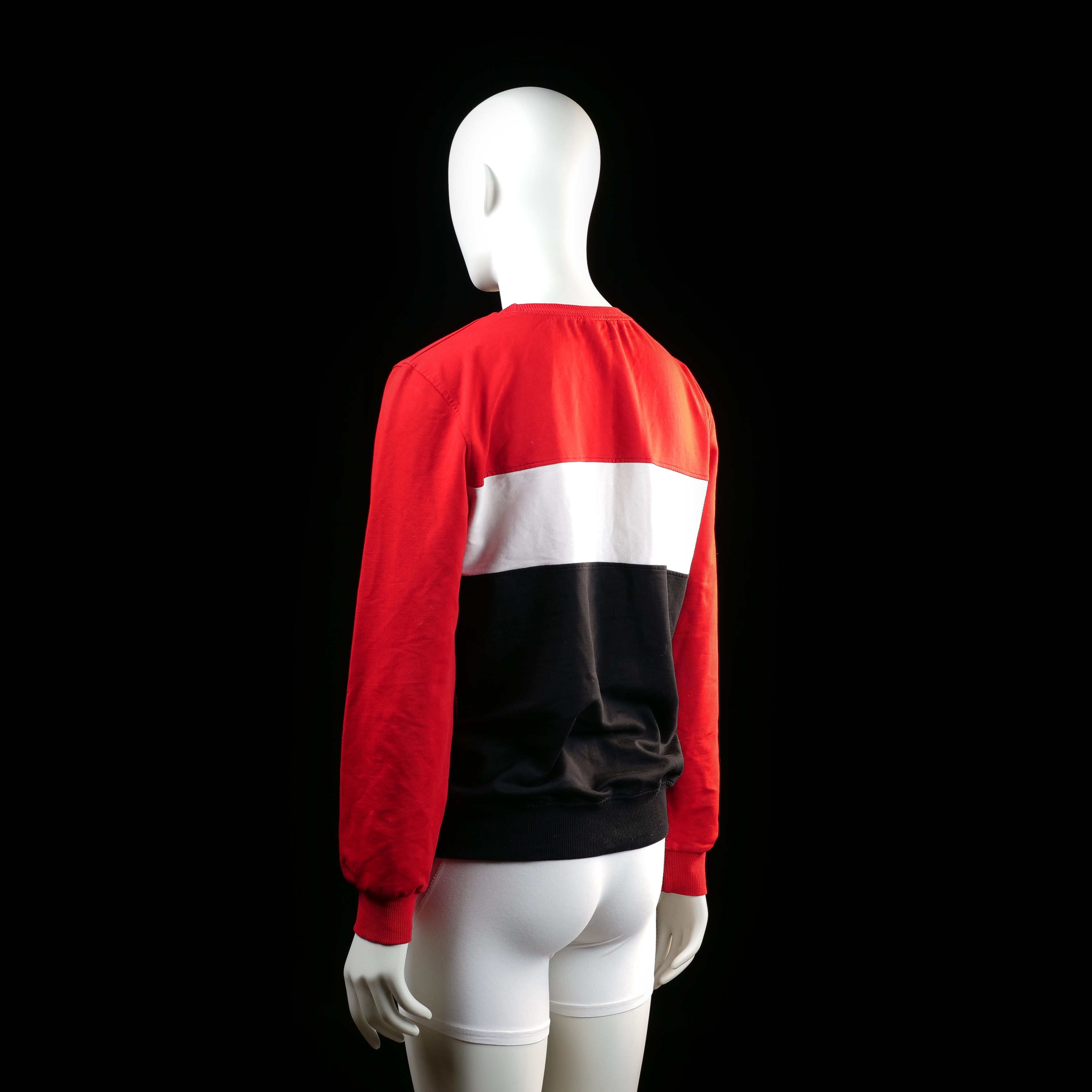Sweatshirt - Red & White & Black - Size XXL