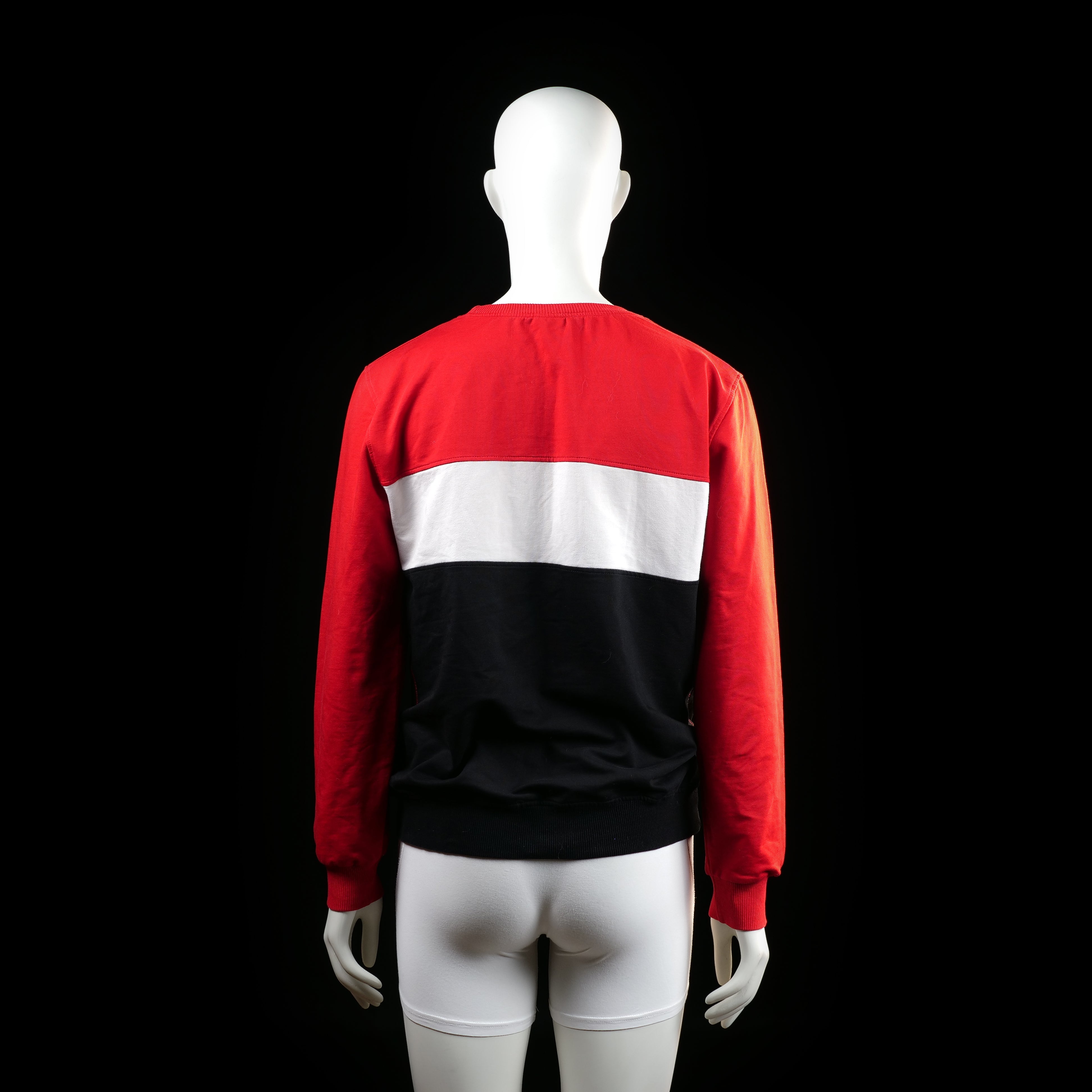 Sweatshirt - Red & White & Black - Size XXL