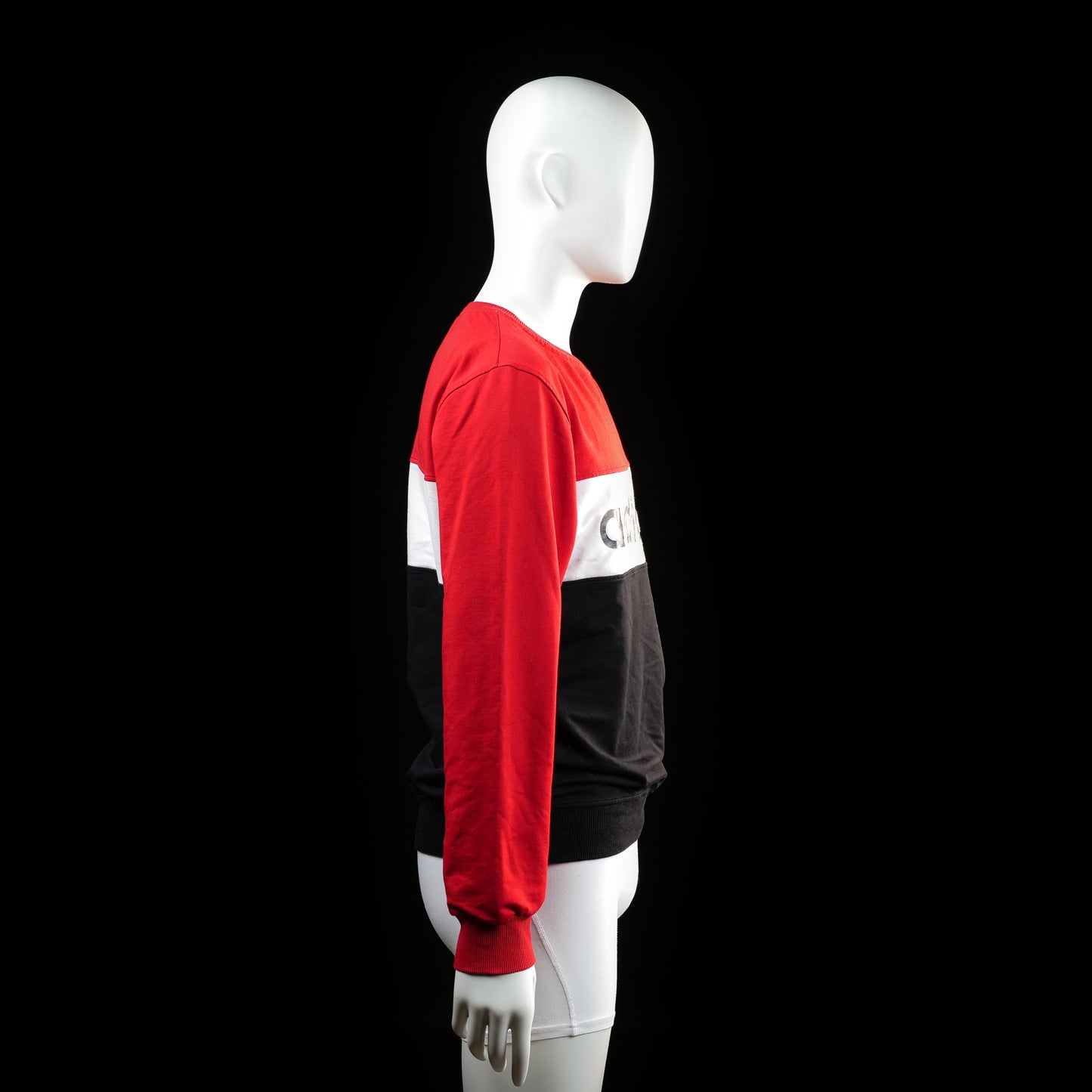 Sweatshirt - Red & White & Black - Size XXL