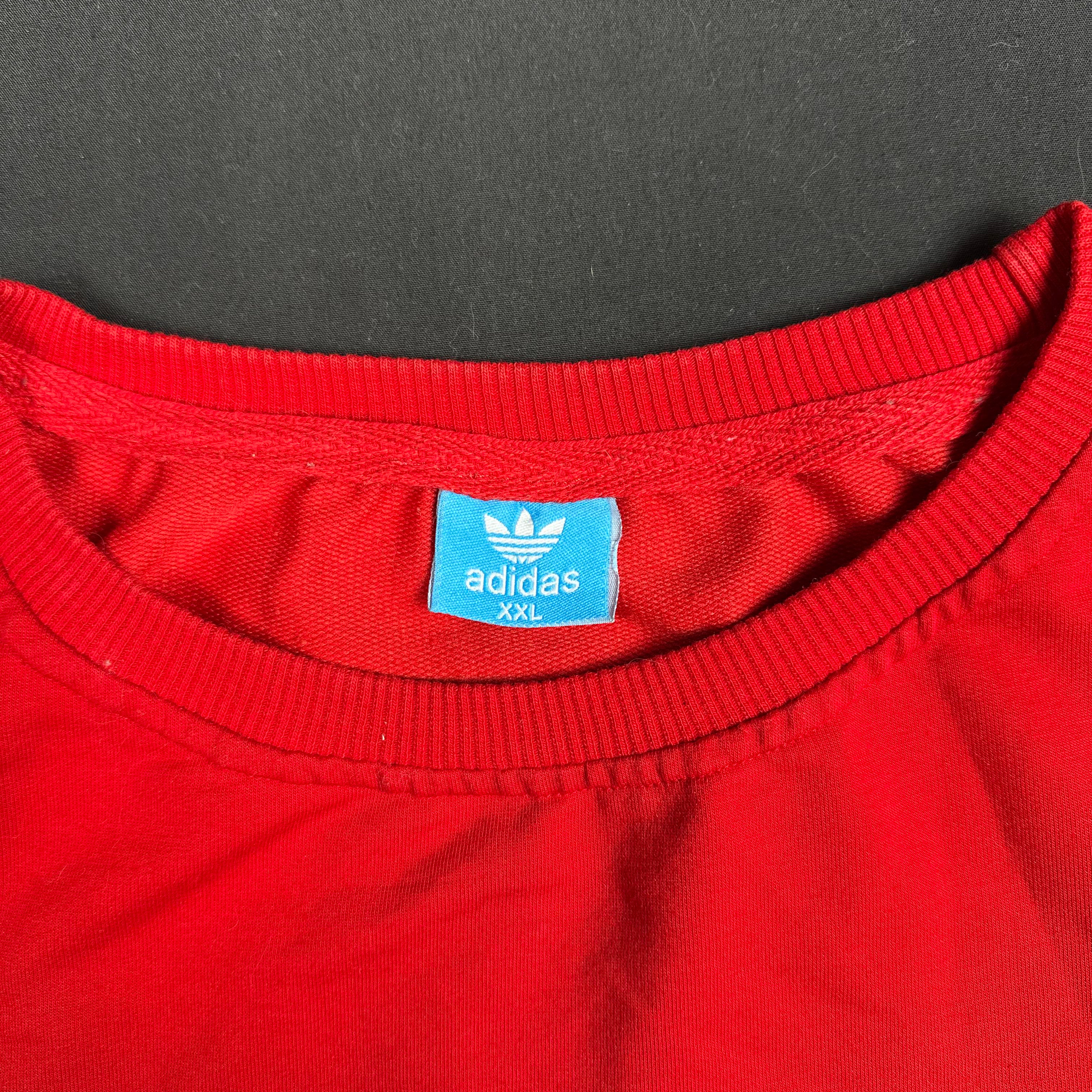 Sweatshirt - Red & White & Black - Size XXL