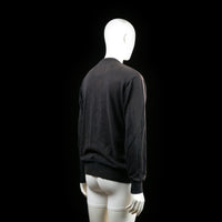 Sweater - Black & White & Beige - Size L