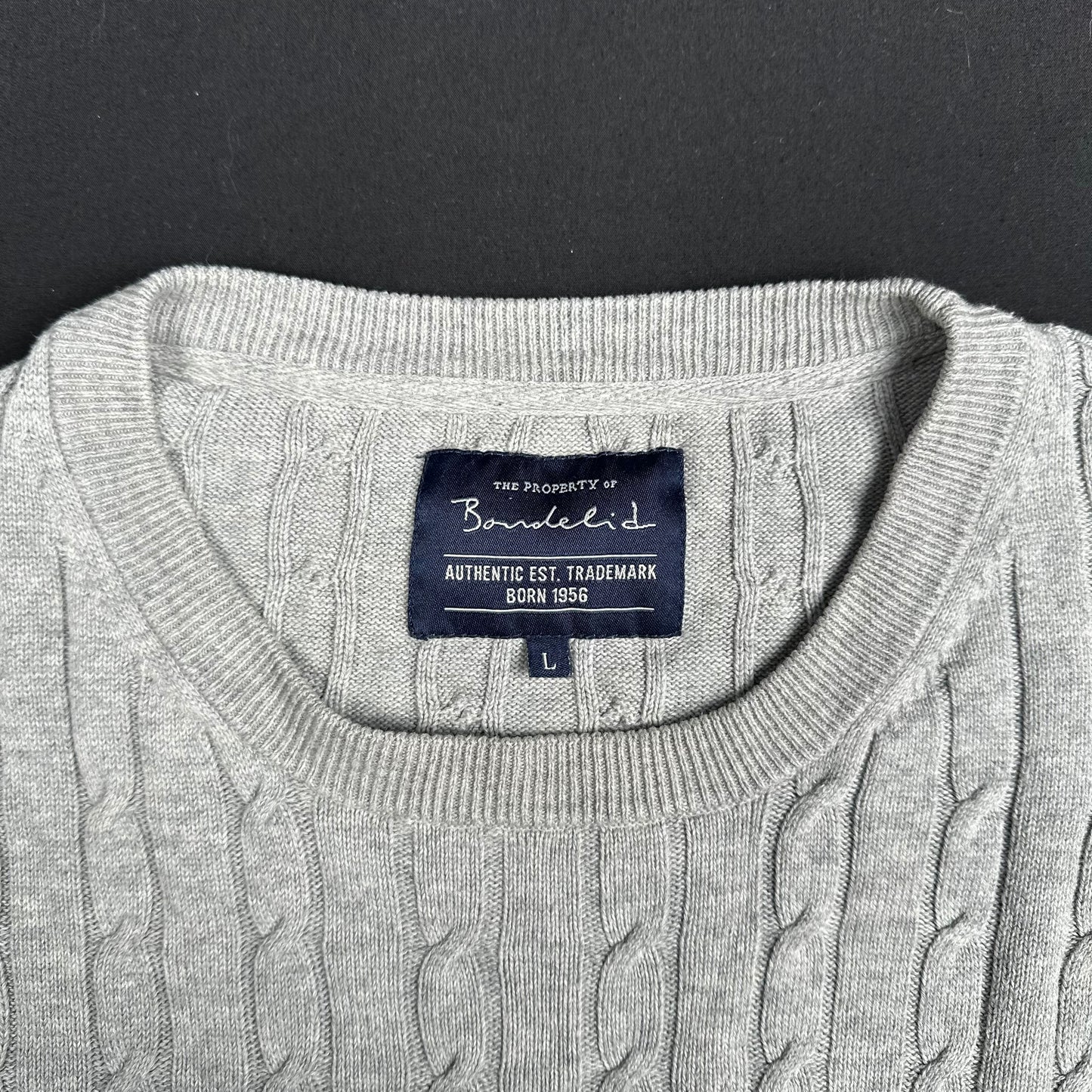 Sweater - Light Gray - Size L
