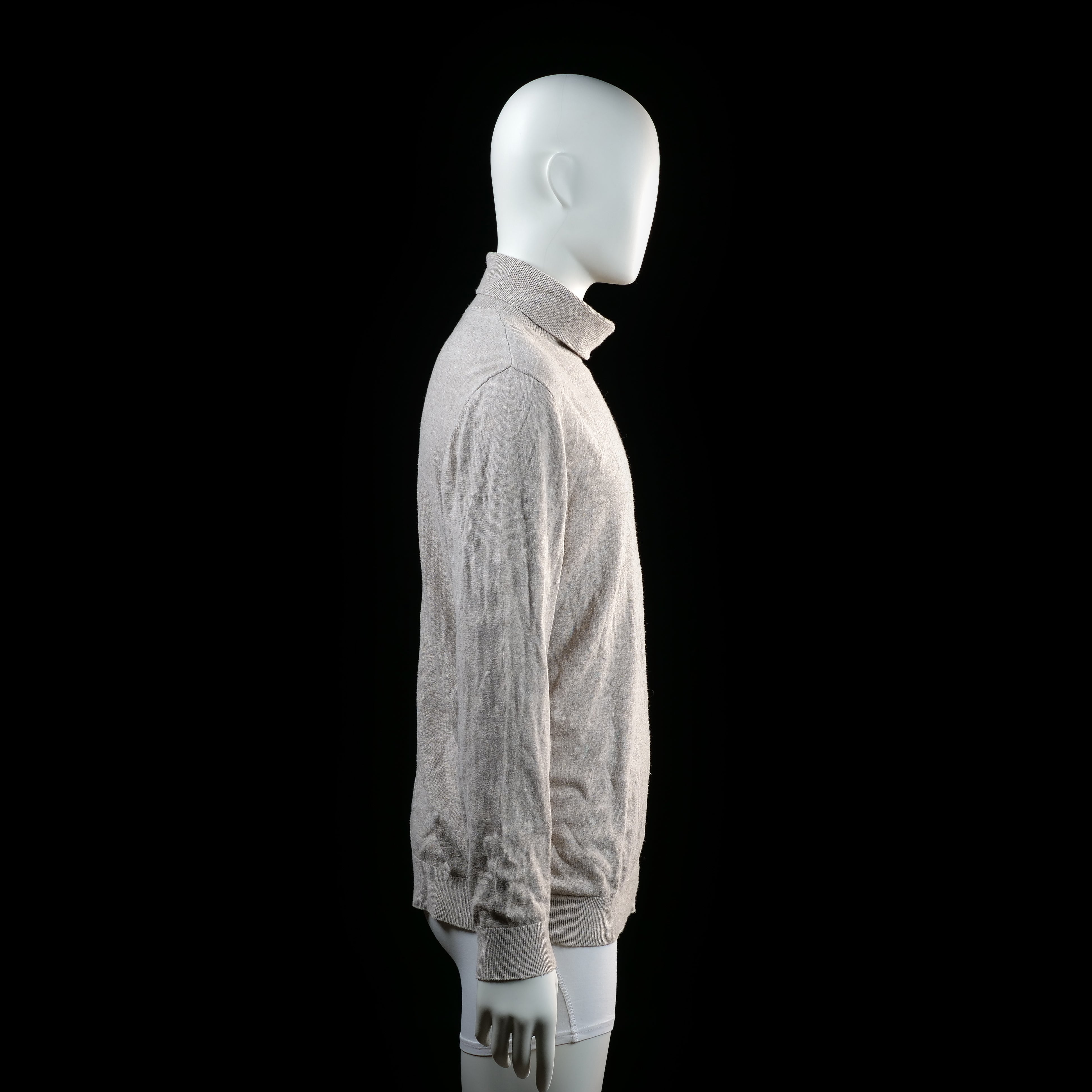 Turtleneck - Beige - Size L