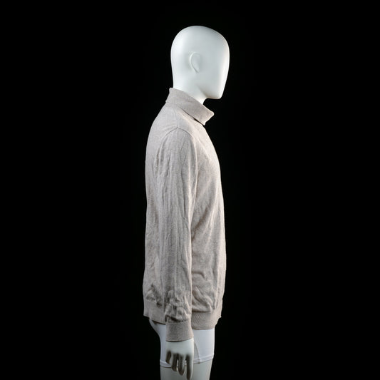 Turtleneck - Beige - Size L