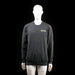 Cutter & Buck - Sweatshirt - Charcoal - Size XL - Long-sleeve top featuring ribbed cuffs and hem with a small logo print on the left chest. The fabric is solid with a visible dark heathered texture.