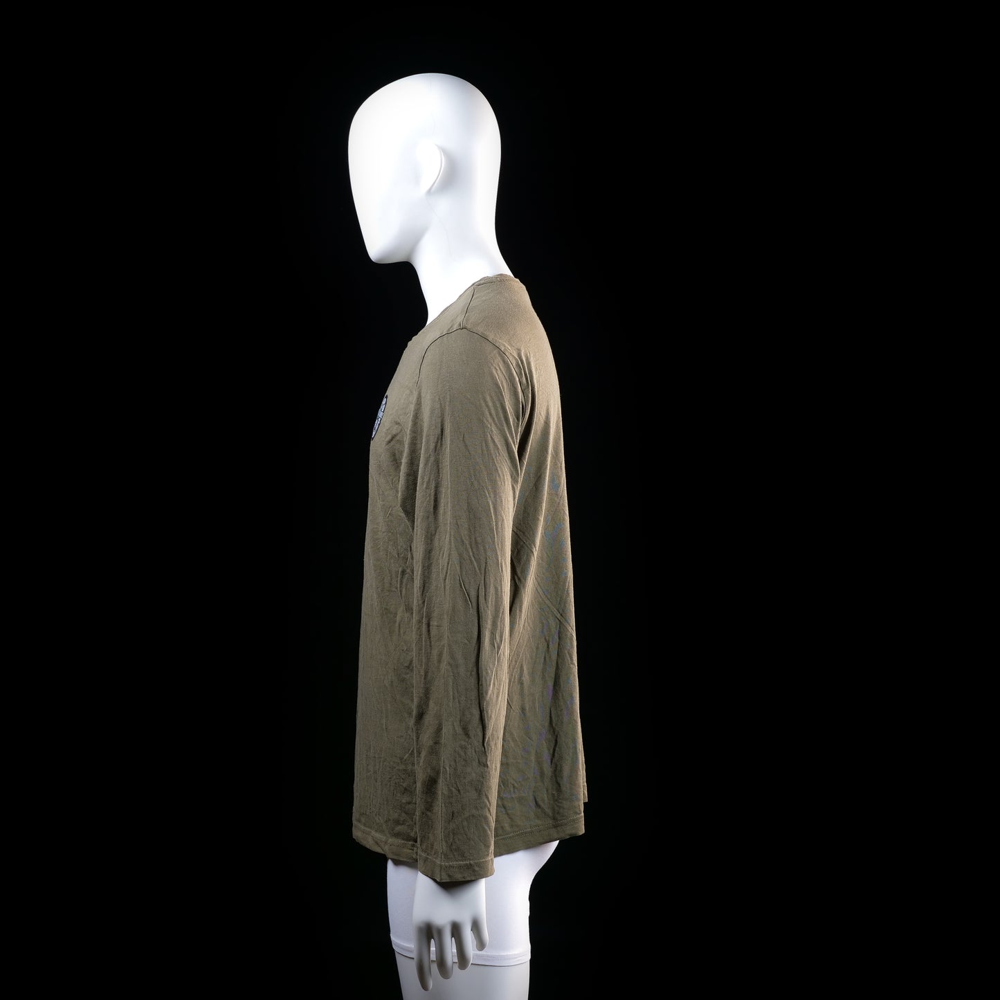 Long-sleeve top - Olive - Size M