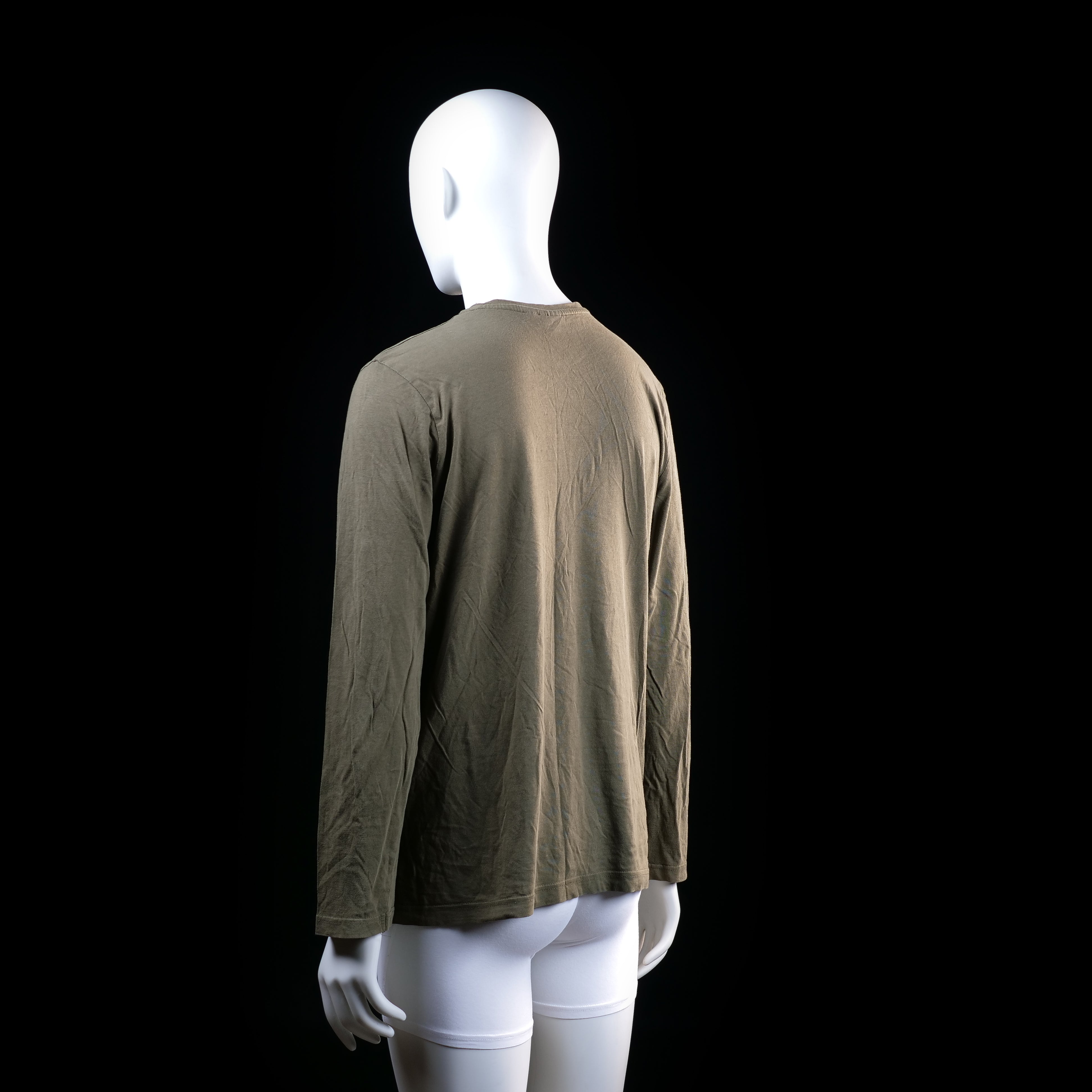 Long-sleeve top - Olive - Size M