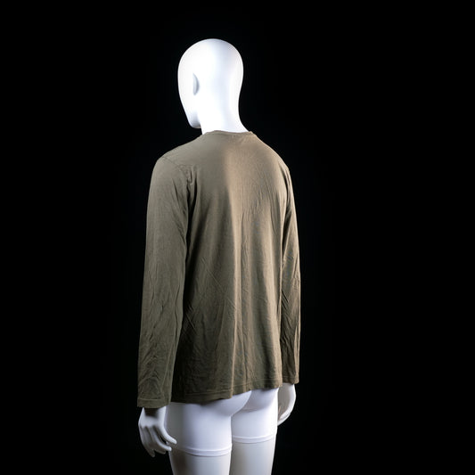 Long-sleeve top - Olive - Size M
