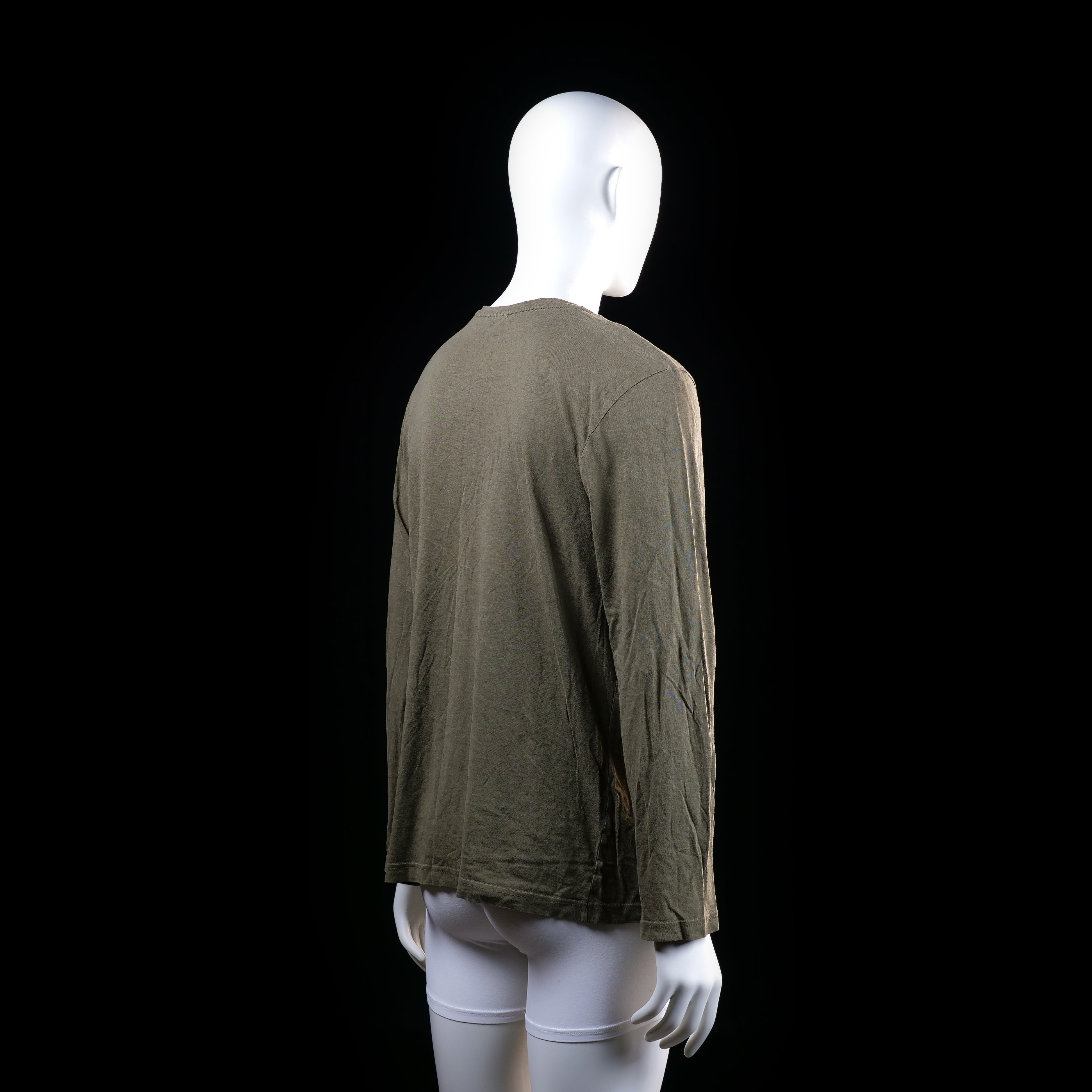Long-sleeve top - Olive - Size M