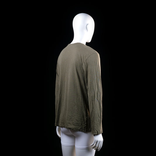 Long-sleeve top - Olive - Size M
