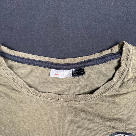 Long-sleeve top - Olive - Size M
