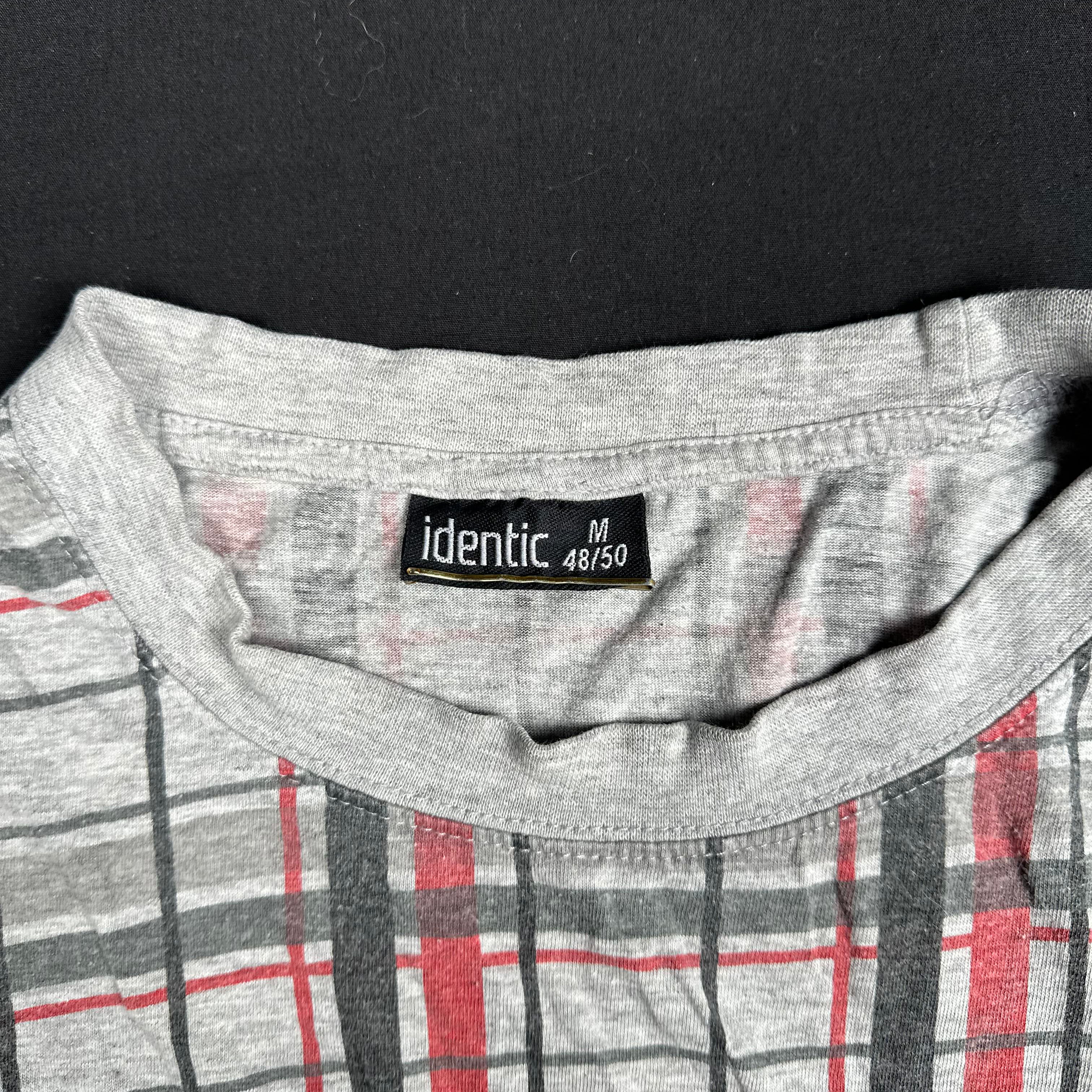 Sweatshirt - Light Gray & Red - Size M