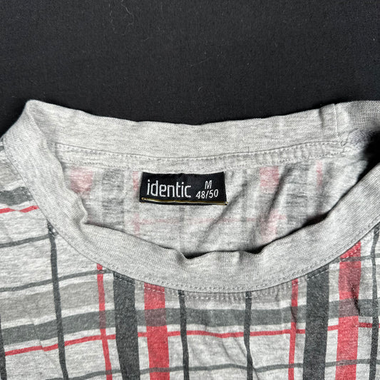 Sweatshirt - Light Gray & Red - Size M