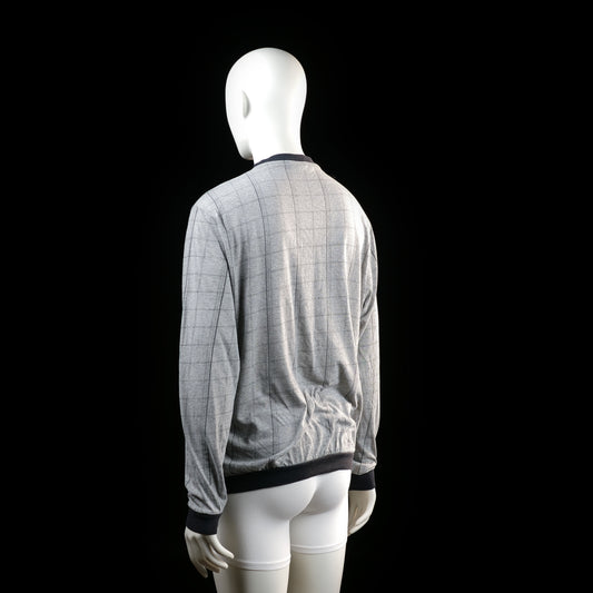 Sweater - Light Gray & Black - Size M