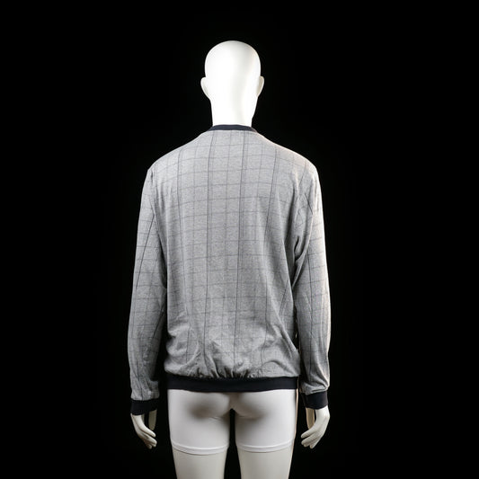 Sweater - Light Gray & Black - Size M