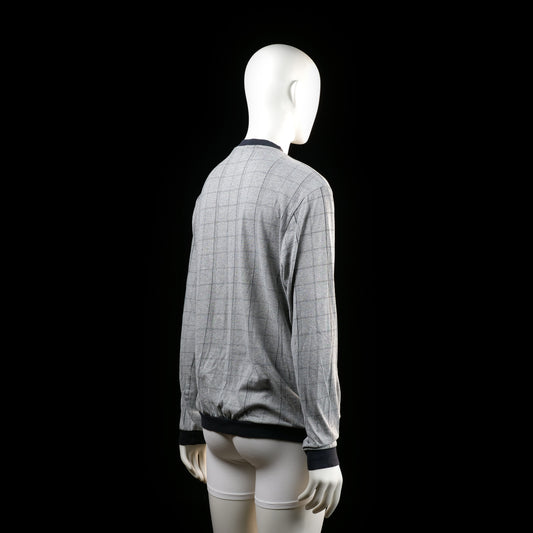 Sweater - Light Gray & Black - Size M
