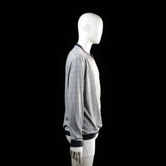 Sweater - Light Gray & Black - Size M