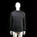 Ski Industries - Turtleneck - Black - Size XL - Long-sleeve top with a folded turtleneck collar and straight hem. Solid color with no visible patterns or embellishments.