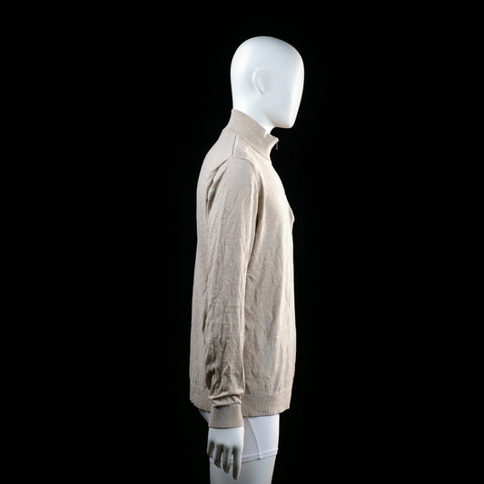 Long-sleeve top - Beige - Size L