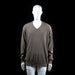 Redgreen - Sweater - Taupe - Size XXL - Long-sleeve knit sweater with a V-neckline and ribbed cuffs and hem. Solid color with no visible patterns or embellishments.