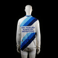 Sports top - White & Light Blue - Size M