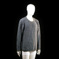 Sweater - Dark Gray & Olive - Size L