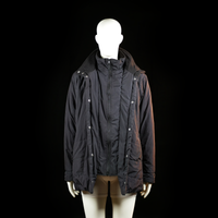 Padded jacket - Black - Size 46