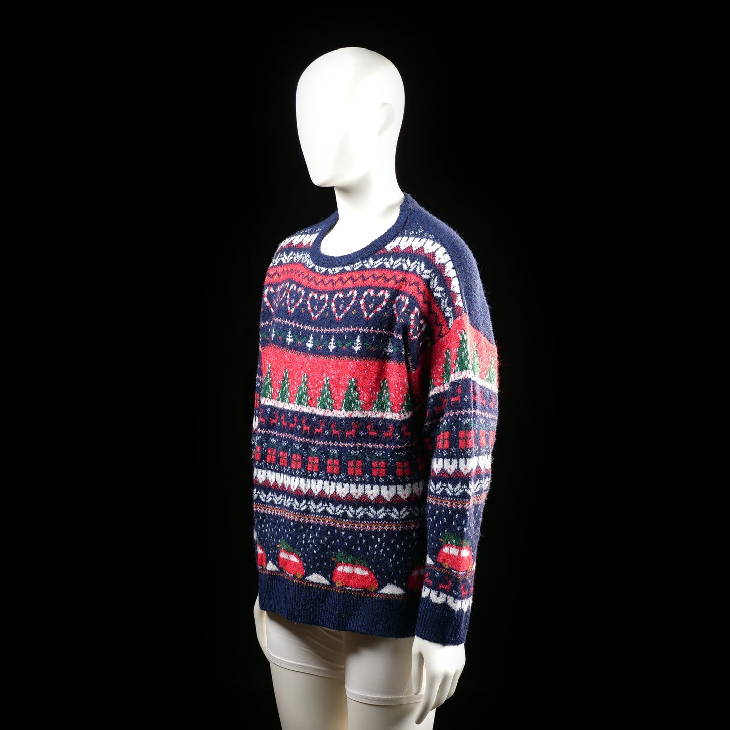 Sweater - Multicolored - Size L, 44, 46