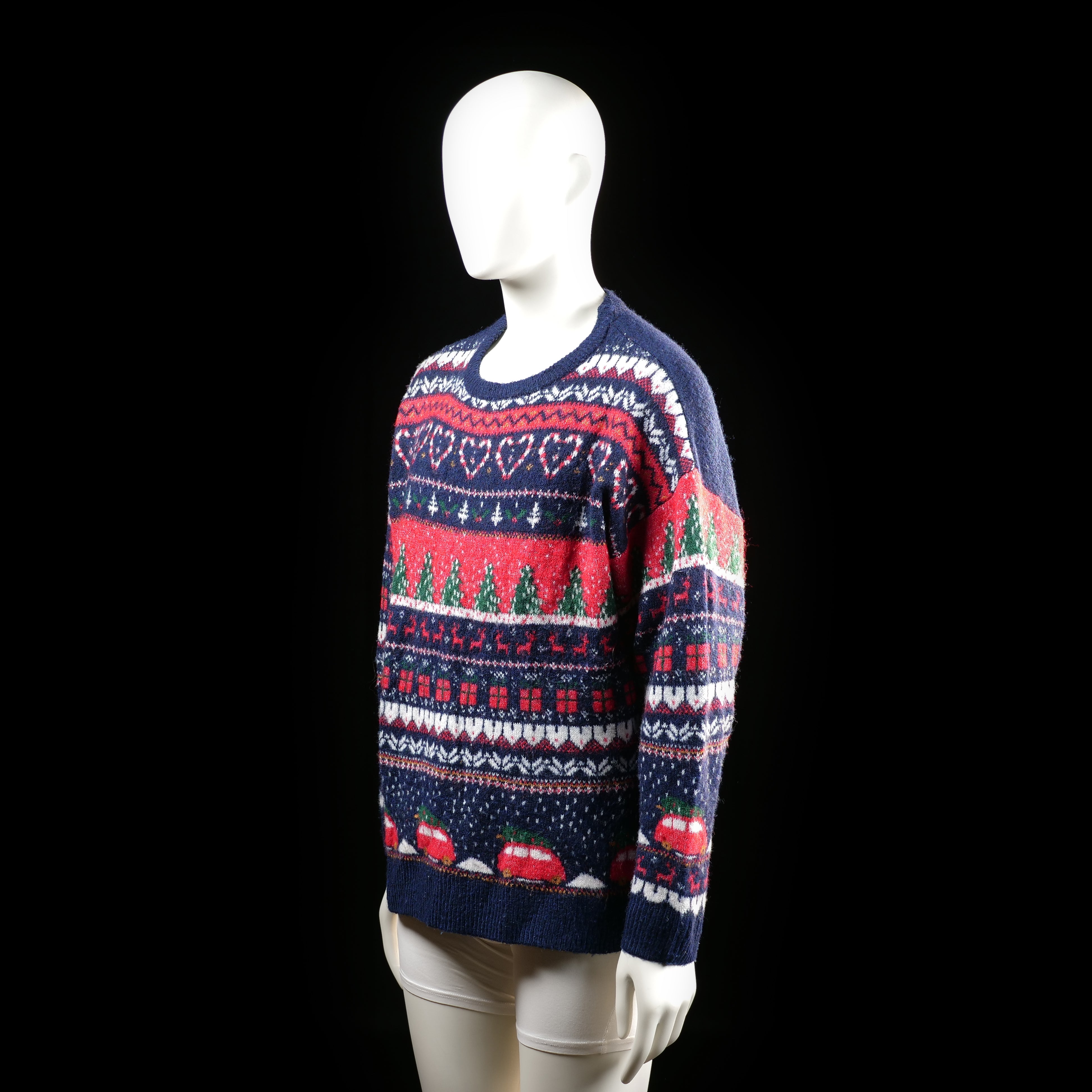 Sweater - Multicolored - Size L, 44, 46
