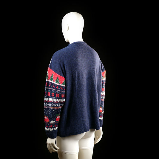 Sweater - Multicolored - Size L, 44, 46