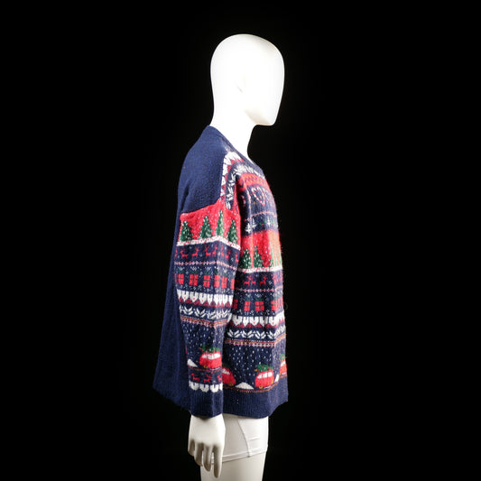 Sweater - Multicolored - Size L, 44, 46