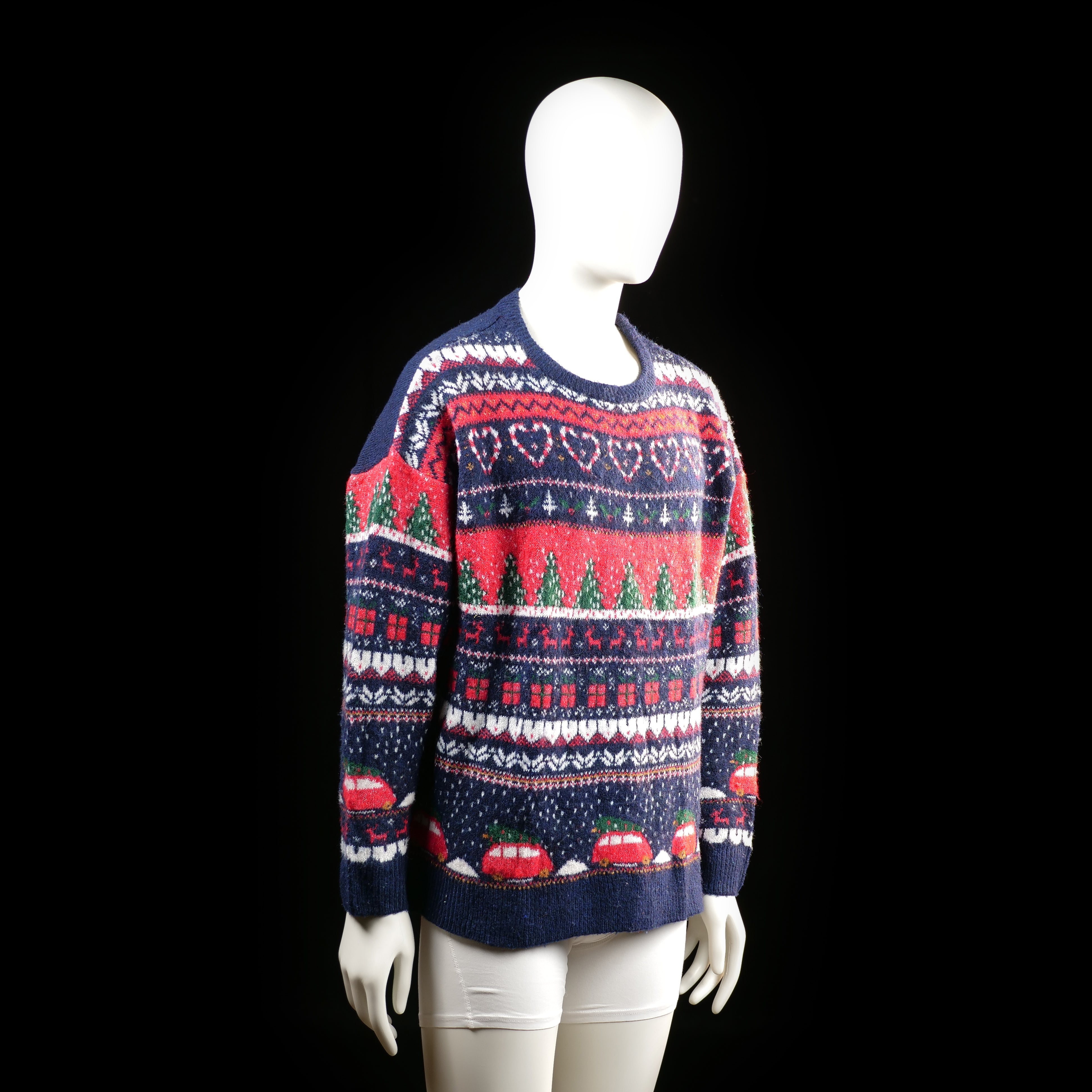 Sweater - Multicolored - Size L, 44, 46